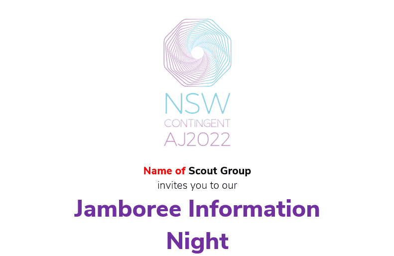 Jamboree Info Night