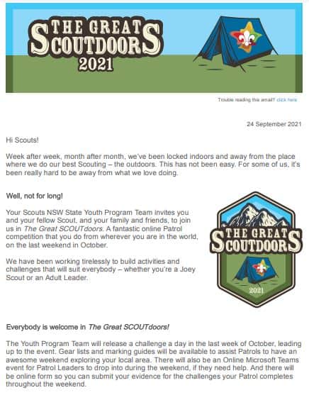 The Great ScoutDoors publication