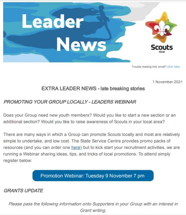 Leader News: Edition 2 October 2021