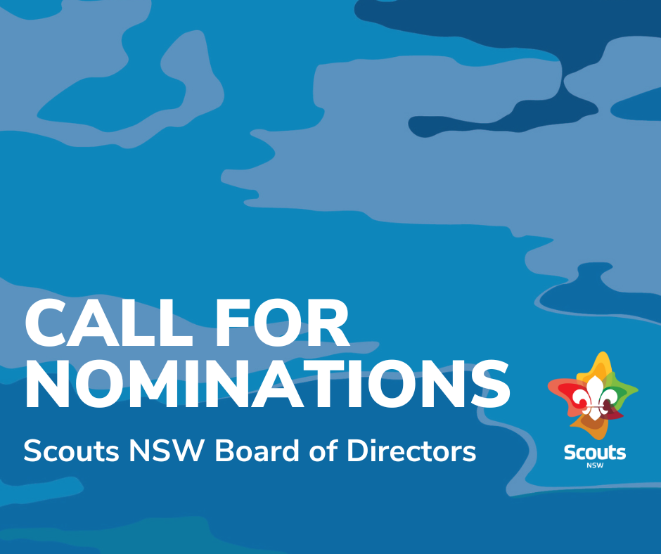 Scouts NSW AGM 2024 Call for Nominations Board of Directors